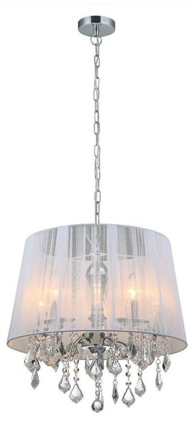 Italux Cornelia lampadario con cristalli cromo MDM-2572/5 W