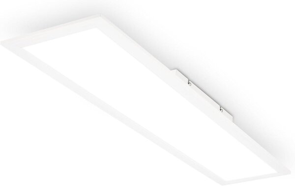 BRILONER SIMPLE LED plafoniera per bagno, IP44 protezione dagli spruzzi d'acqua, luce bianca neutra, bianco, 78 x 18 x 6,5 cm