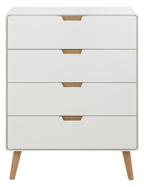 Cassettiera bianca 80x100x40 cm Lowell - Actona
