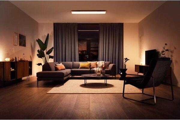 Philips - Plafoniera LED dimmerabile Hue AURELLE LED/39W/230V 120x30 cm bianco
