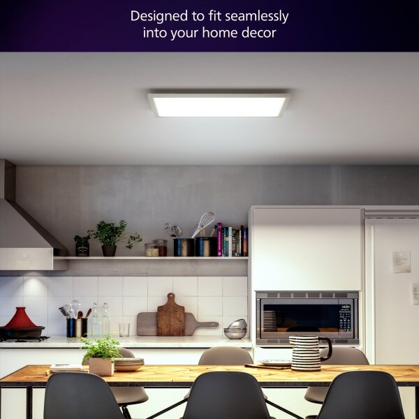 Philips - Plafoniera dimmerabile Hue AURELLE LED/39W/230V 60x60 cm bianca