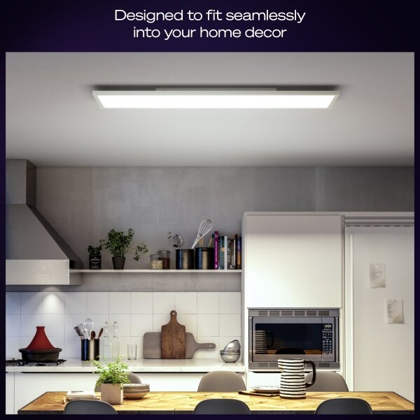 Philips - Plafoniera LED dimmerabile Hue AURELLE LED/39W/230V 120x30 cm bianco
