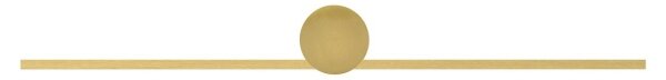 Illuminazione a LED per specchio da bagno ARTIST, 9W/230V, 60 cm, IP44, oro