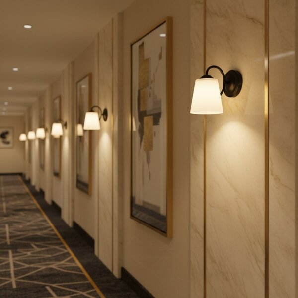 Lampada da parete PAFOS 1xE27/15W/230V nera