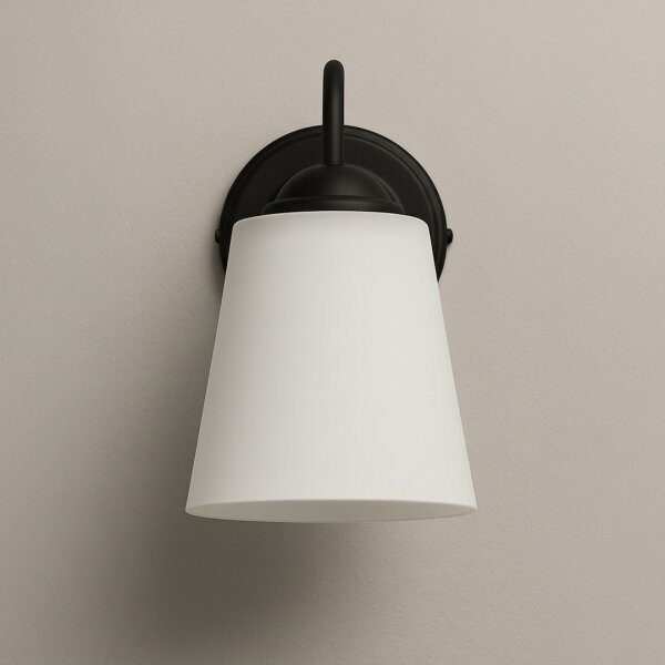 Lampada da parete PAFOS 1xE27/15W/230V nera
