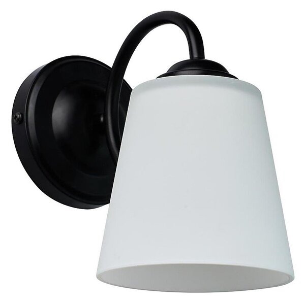 Lampada da parete PAFOS 1xE27/15W/230V nera