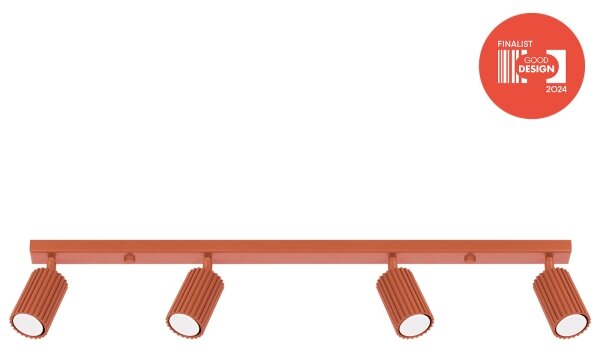 Brilagi - Faretto LED CRESTO 4xGU10/10W/230V rosso