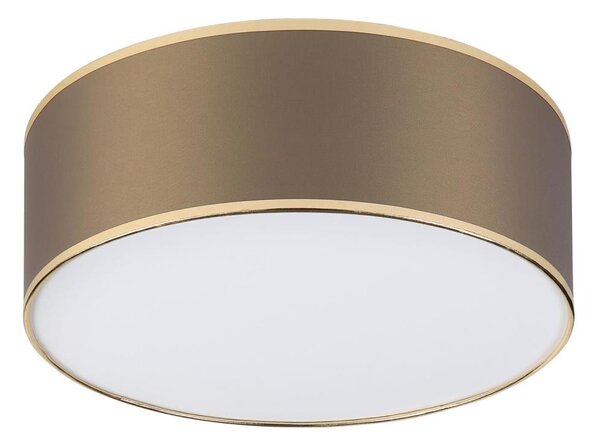 Plafoniera SIRJA DOUBLE 2xE14/15W/230V diametro 35 cm marrone/oro