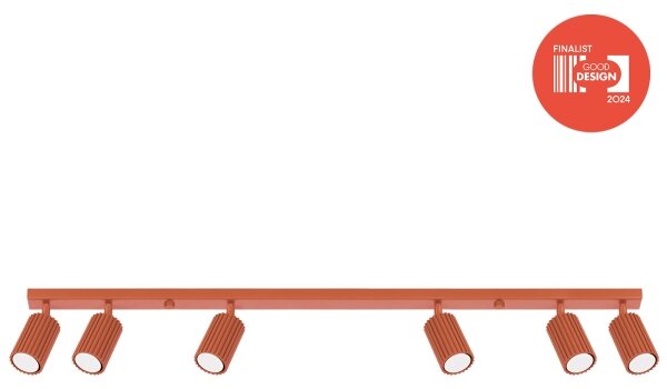 Brilagi - Faretto LED CRESTO 6xGU10/10W/230V rosso
