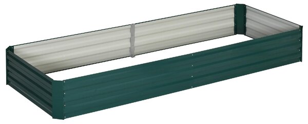 Brugel Letto per Orto Rialzato in Metallo da Esterno Portapiante per Fiori ed Erbe 241x90,5x30cm - 518GN845