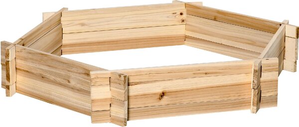 Brugel Letto per Orto Senza Base e con Struttura a Incastro in Legno 100x92x16cm - 676845