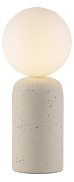 Schöner Wohnen 12543-42 - Lampada da tavolo TRAVENTA 1xG9/10W/230V cemento