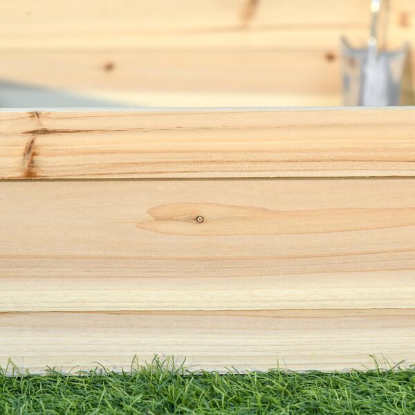 Brugel Letto per Orto Senza Base e con Struttura a Incastro in Legno 100x92x16cm - 676845