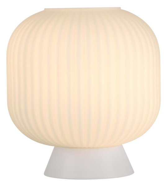 Schöner Wohnen 13573-16 - Lampada da tavolo NAMI 1xE27/25W/230V bianca