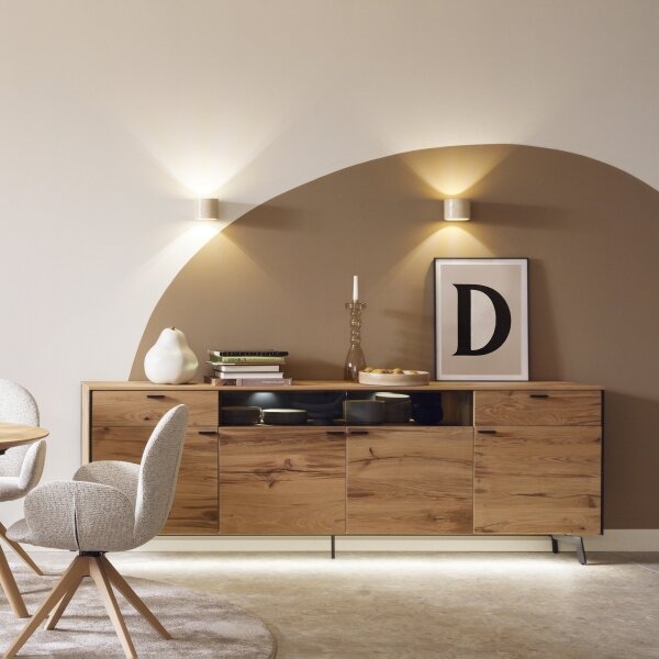 Schöner Wohnen 12542-42 - Lampada da parete TRAVENTA 1xG9/10W/230V in cemento