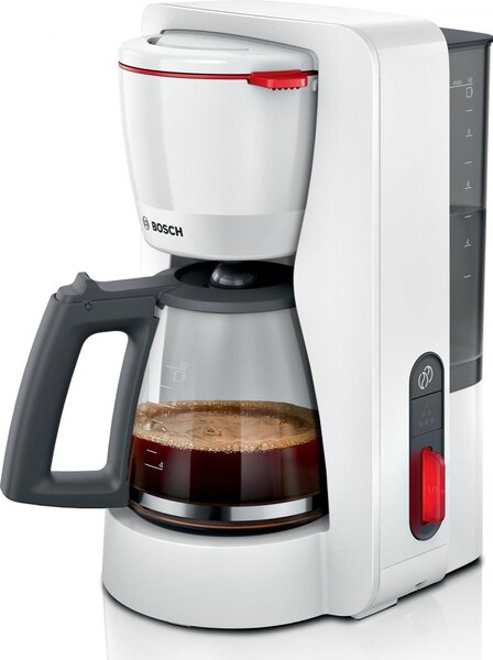Bosch Macchina Caff Americano Caff Macinato in Polvere 15 Tazze Capacit 1,25 L colore Bianco - TKA3M131