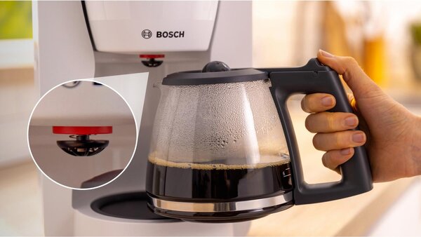 Bosch Macchina Caff Americano Caff Macinato in Polvere 15 Tazze Capacit 1,25 L colore Bianco - TKA3M131