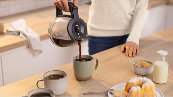 Bosch Macchina Caff Americano Caff Macinato in Polvere 15 Tazze Capacit 1,25 L colore Bianco - TKA3M131