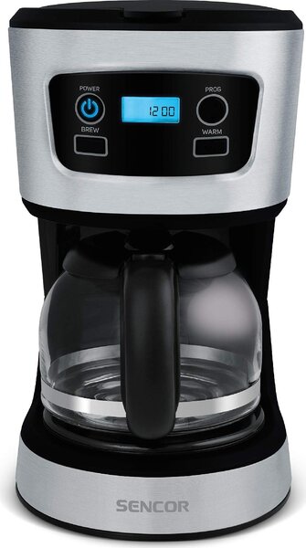 SENCOR Macchina Caff Americano Caff Macinato in Polvere 6 tazze - SCE 3700BK