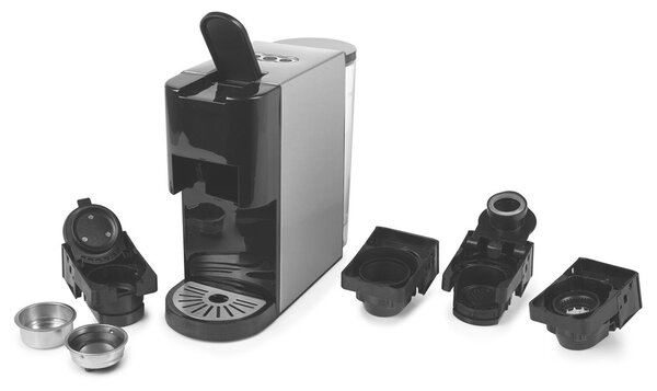 PRINCESS Macchina da Caff a Capsule 1 Tazza Capacit 0.8 Litri Potenza 1450 W colore Argento Nero - 249451