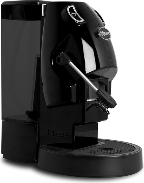 DIDIESSE Macchina da Caff a Cialde Potenza 450 Watt con Frullino Montalatte e Doppio Portacialde Erogatore Acqua Calda per Caff e T colore Nero 