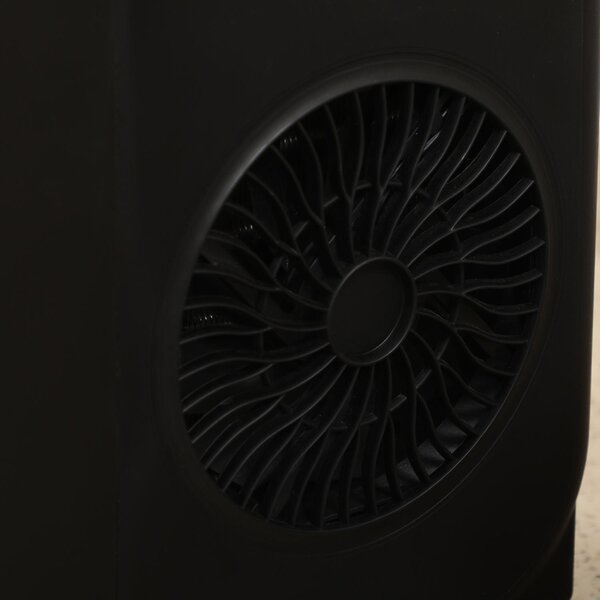 DecHome Macchina del Ghiaccio 9 Cubetti in 6-12 Minuti con Cestello e Paletta Inclusi 23.8x30.5x29 cm colore Nero