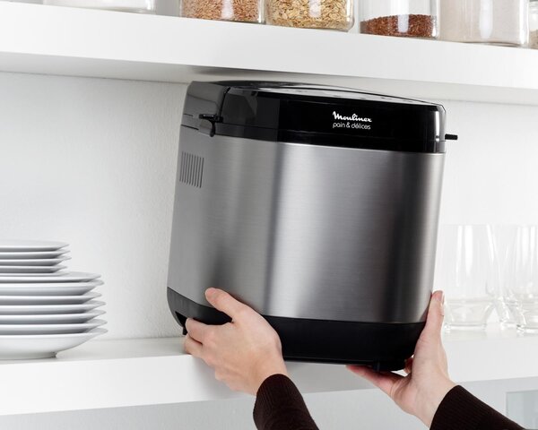 Moulinex Macchina Pane Potenza 650 Watt Capacit 1 Kg 17 Programmi Timer 3 livelli cottura - OW240E