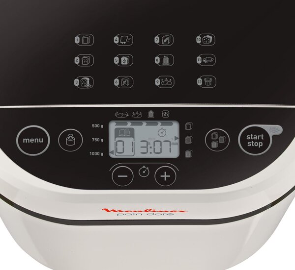 Moulinex Macchina Pane Potenza 650 Watt Capacit 1000 gr. - Pain Dor - OW2101
