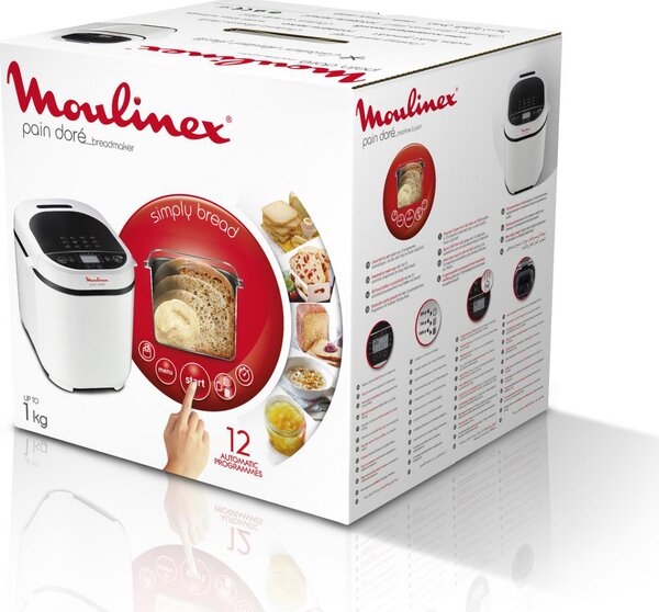 Moulinex Macchina Pane Potenza 650 Watt Capacit 1000 gr. - Pain Dor - OW2101
