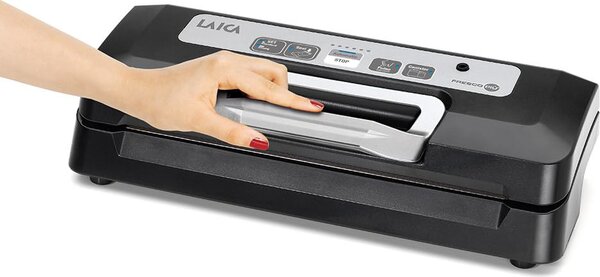 LAICA Macchina per Sottovuoto 0.7 bar Max 30 cm impostazioni variabili colore nero - VT3119