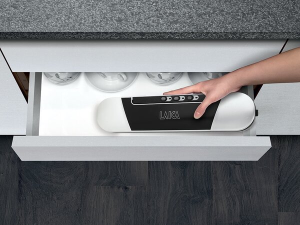 LAICA Macchina per Sottovuoto Automatica 9 lt/min 0.6 bar 90 W - VT3205