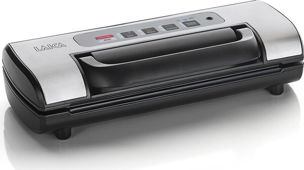 LAICA Macchina per sottovuoto Automatica Lunghezza barra 30 cm Pressione 800 mbar colore Nero Inox - VT3217