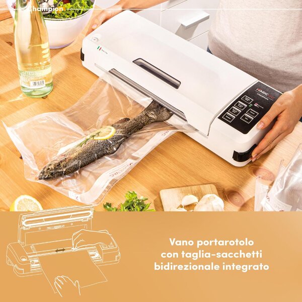 Magic Vac Macchina per sottovuoto Barra Saldante in Alluminio da 30 cm - Champion