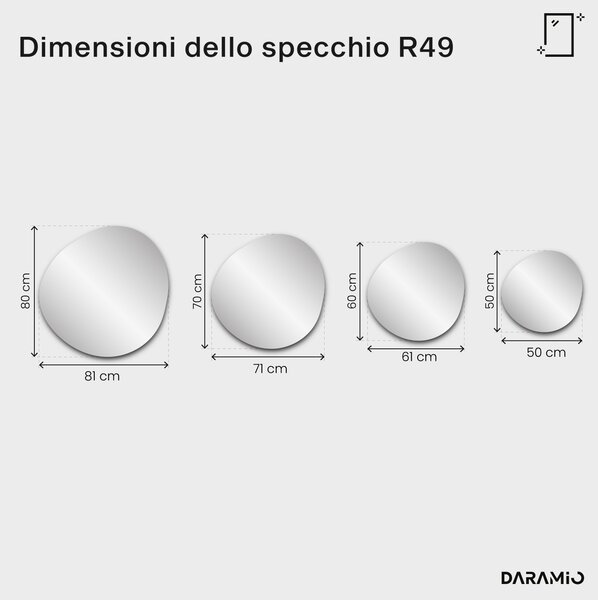 Specchio blu – Pure Collection R49