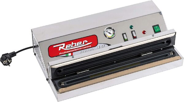 REBER Macchina Sottovuoto professionale Barra 43 cm capacit 40 lt/min Max -900mbar - 9716 NEL EcoPro 40