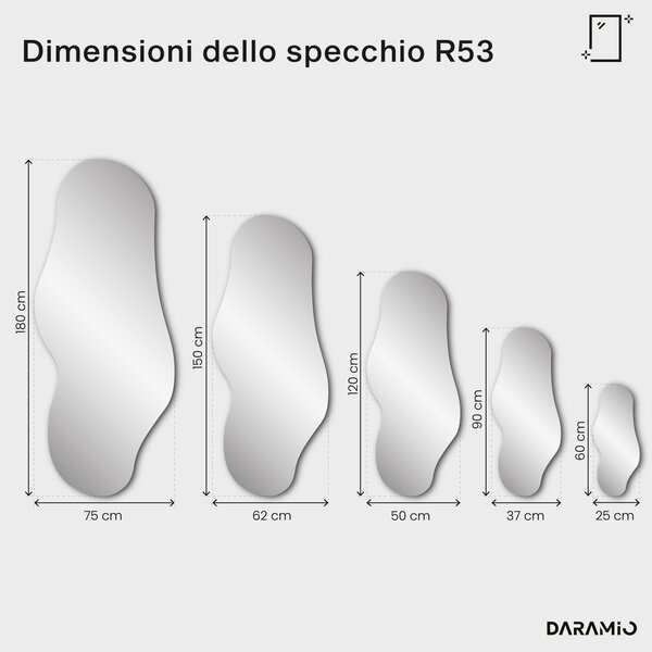 Specchio blu – Pure Collection R53