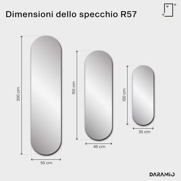 Specchio blu – Pure Collection R57