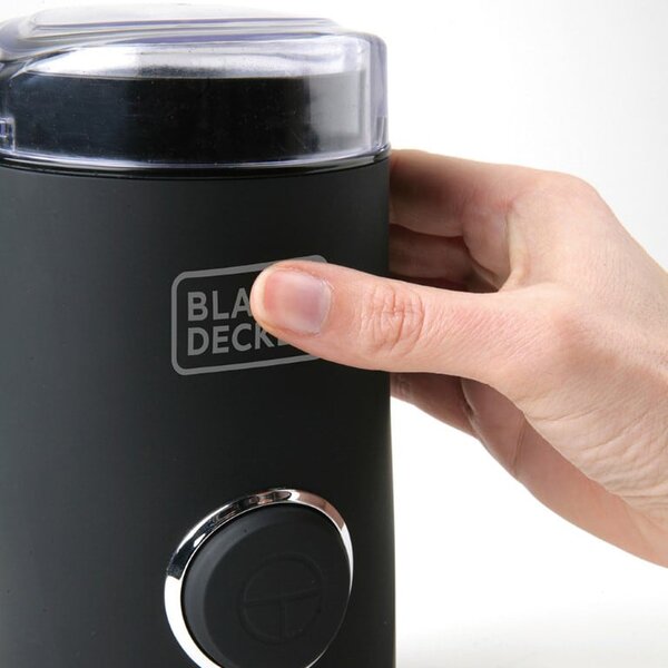 Black & Decker Macinacaff elettrico Capacit 12 Tazze Potenza 150 Watt Lame in Acciaio Inox - BXCG150E