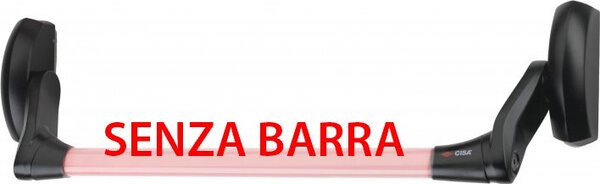 CISA Maniglione Antipanico per Porte modello Ambidestro (BARRA VENDUTA SEPARATAMENTE) - 59016 10 0 Fast Push