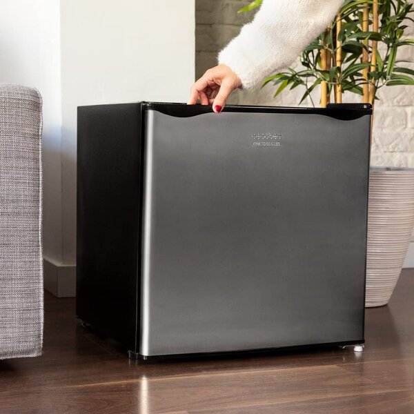Cecotec Mini Frigo Bar Frigorifero Piccolo Capacit 46 Litri Classe energetica E colore Inox - 02311 GrandCooler 20000 SilentCompress