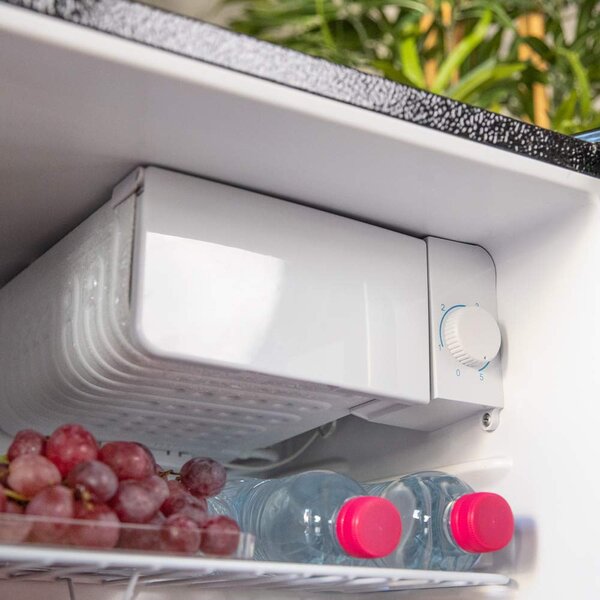Cecotec Mini Frigo Bar Frigorifero Piccolo Capacit 46 Litri Classe energetica E colore Inox - 02311 GrandCooler 20000 SilentCompress