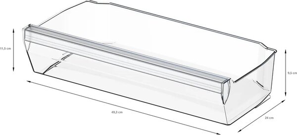 GAGGENAU Mini Frigo da Incasso Sottopiano Capacit 110 Litri Classe energetica D Raffreddamento Statico - RT202180 Serie 200