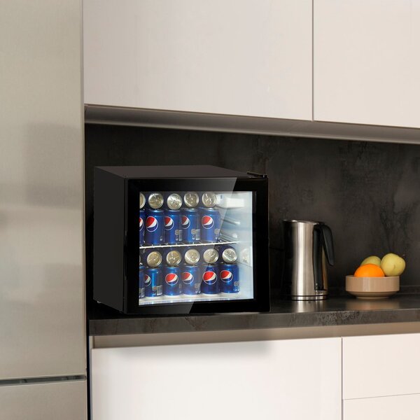 Samet Mini Frigo Frigobar 50 Litri Classe F Tecnologia Defrost colore Nero - Cantina52