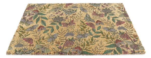 Zerbino in fibre di cocco 40x60 cm Midnight Garden x Celia Battaini – Artsy Doormats