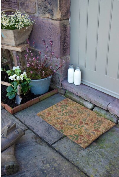 Zerbino in fibre di cocco 40x60 cm Midnight Garden x Celia Battaini – Artsy Doormats