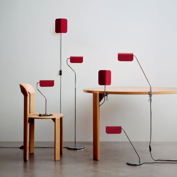 Lampade da tavolo HAY, Apex, Rosso, Studio / Ufficio, Metallo, Design