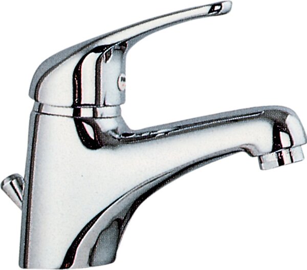 F.lli Fiore Miscelatore Bagno Lavabo Rubinetto Monocomando Misura 1" 1/4 flex 35 cm finitura Cromo - 39CR2210 Serie King