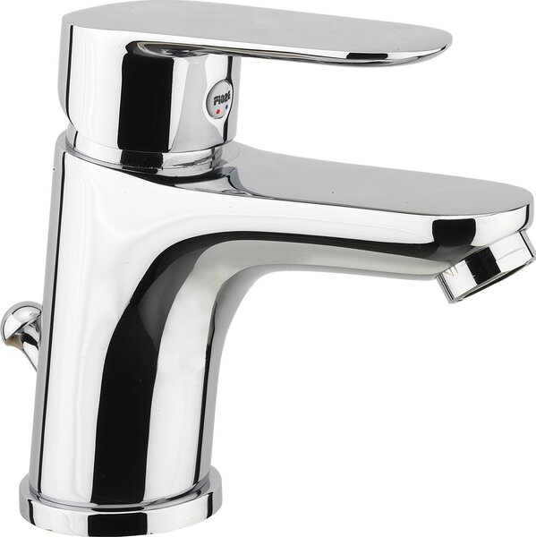 F.lli Fiore Miscelatore Bagno Lavabo Rubinetto Monocomando Misura 1" 1/4 flex 35 cm finitura Cromo - 81CR8120 Serie Kevon