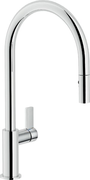 NOBILI Miscelatore Cucina con Doccetta Estraibile Monocomando con Finitura Cromo lucido - FL96137CR