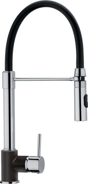 Plados Miscelatore Cucina con Doccetta Rubinetto Monocomando Lavello colore Cromo - Showermid